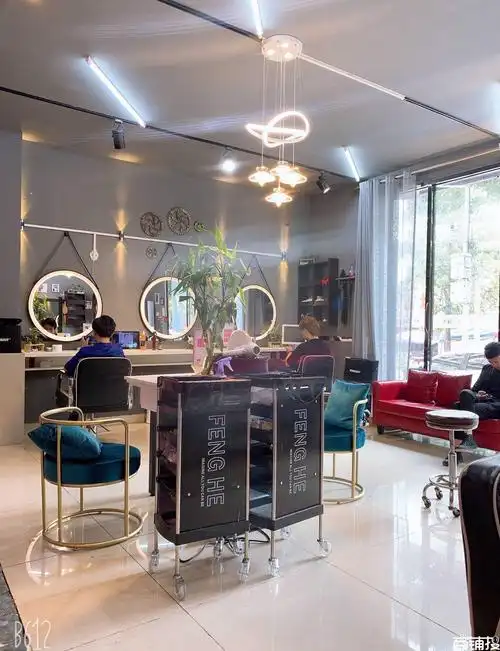 转让盈利中美发店色谷烫染美发店