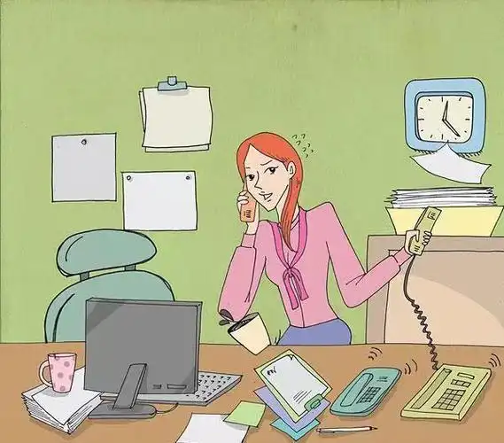 朋友丽丽告诉我,她每天都很忙,睁眼是工作,闭眼还是工作.