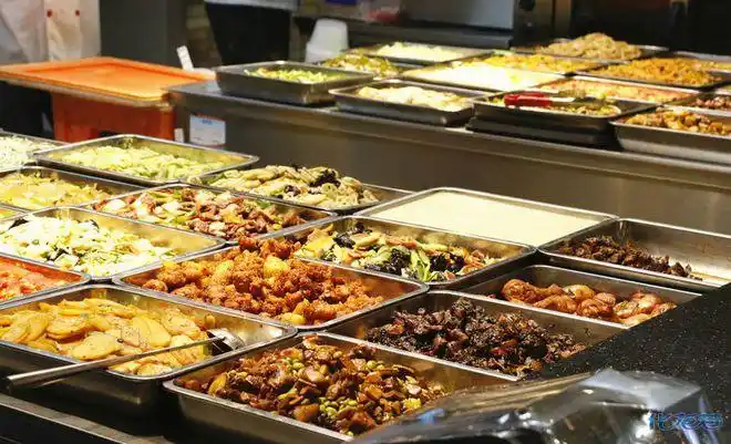 第一次逛江苏理工学院重点逛了3个大食堂真可惜自己没有6个胃