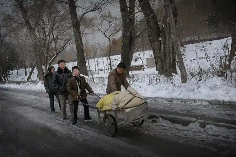 雪后朝鲜:一组你没见过的画面