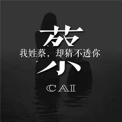 2018年微信百家姓头像