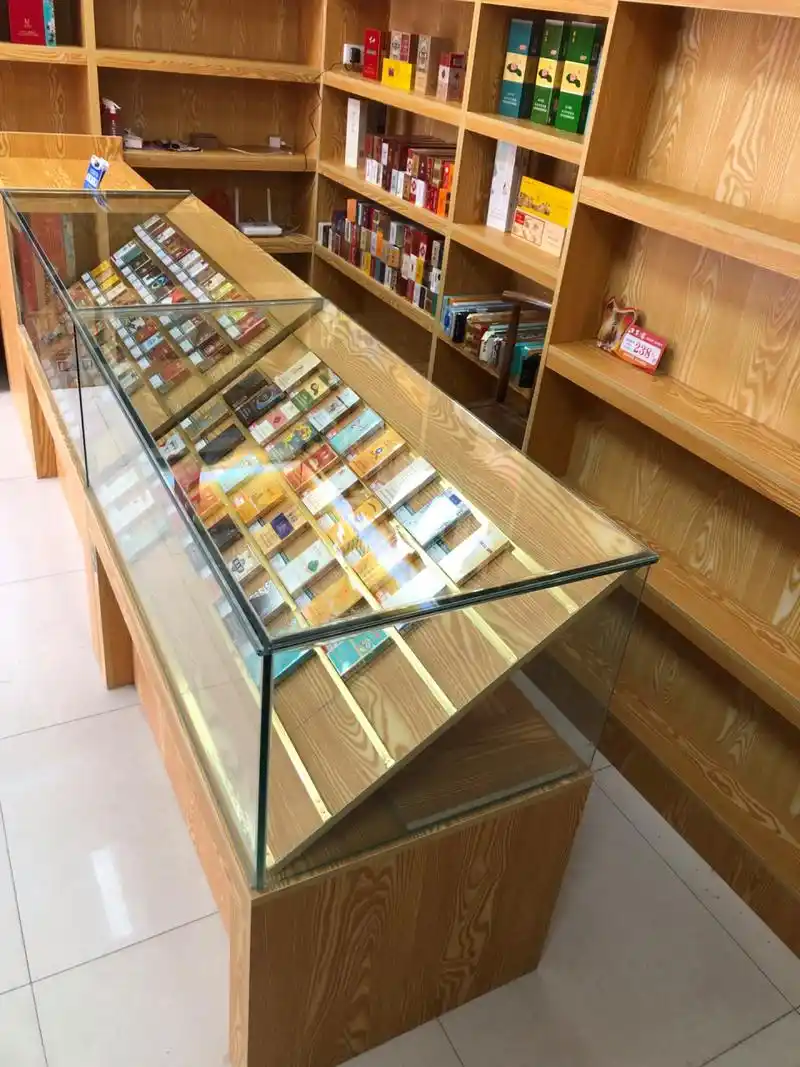 烟酒店 烟酒展柜,烟柜台,木质展柜制作设计.