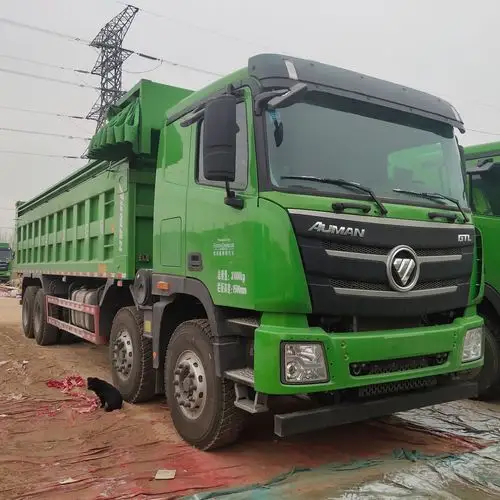 出售二手欧曼gtl自卸车400马力4x8渣土自卸车二手etx 二手自卸车