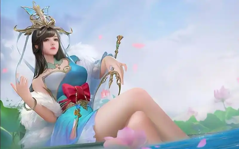 三国杀甄姬新皮肤临水照花实战