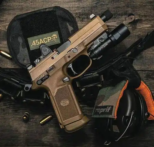 【泥色经典】fn公司fnx45战术版手枪图集_火器_视频_军事