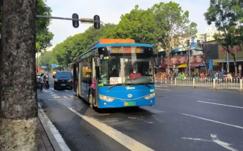 744)广州公交230路安凯三门hff6124g03ev31运行实录(拍摄区间:新滘