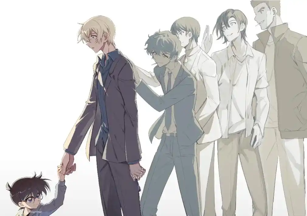 零  大胆往前走.#安室透 #名侦探柯南 #警校五人组 - 抖音