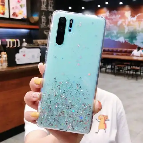 华为p30pro手机壳透明硅胶女款网红ins风时尚简约日韩p30奢华保护套带