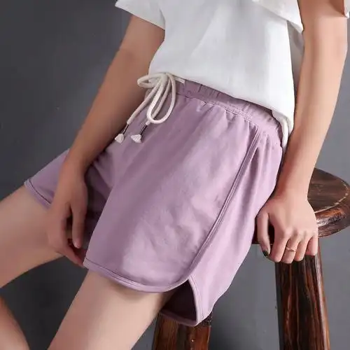 夏季薄款短裤宽松哈伦运动裤2018韩版都市休闲热裤女生显瘦沙滩裤