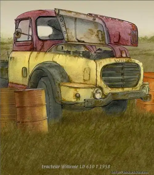 复方《精品卡车绘画》