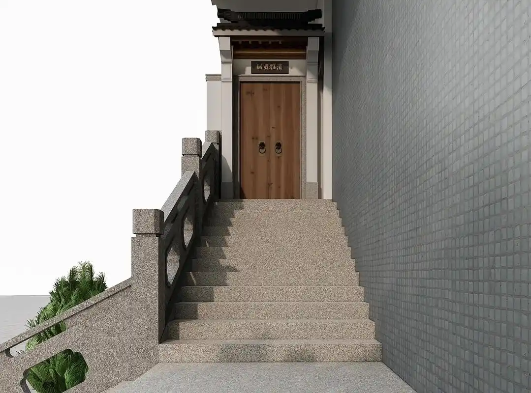 德化新秀园案例门头及过道篇
