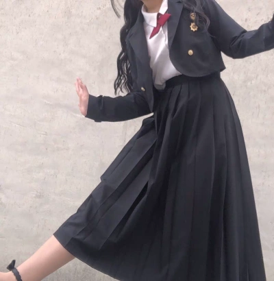 jk制服女生头像