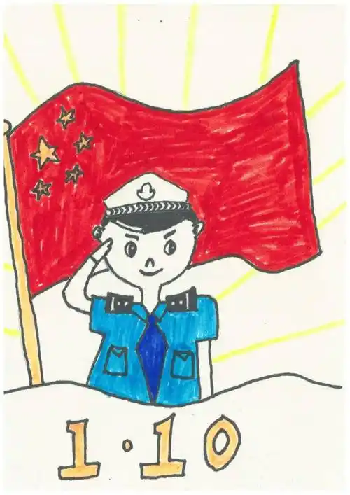 【六一儿童节】警宝眼中的警察蓝
