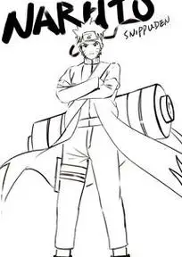 鸣人怎么画鸣人怎么画仙人模式