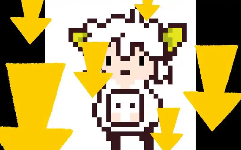 罗小黑闯入元气骑士世界的样子像素画【罗小黑战记】停更记录第25天