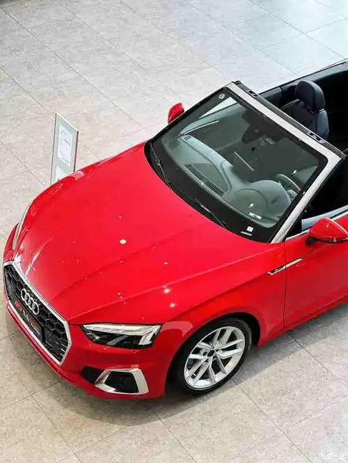 快看 小仙女的专属座驾奥迪a5敞篷来啦