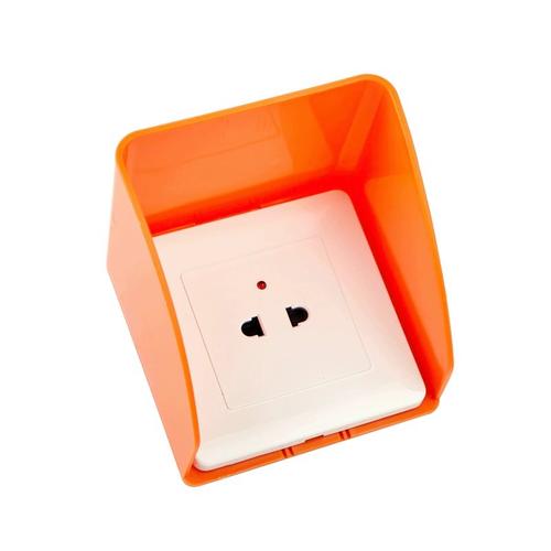 电瓶车电动车插座防水罩挡雨盒户外充电桩防水盒防雨罩小区充电站