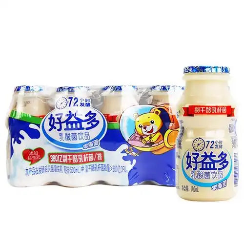 好益多乳酸菌饮品100ml5瓶领1110劵到手19元邮费