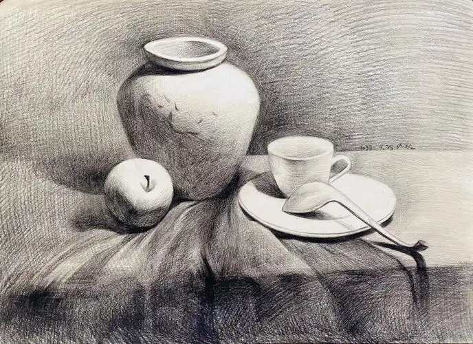 素描静物练习打卡