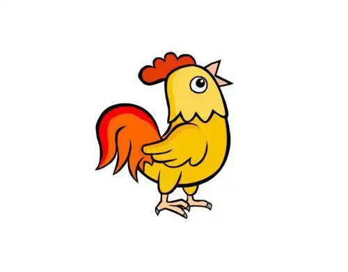 鸡简笔画彩色鸡简笔画彩色妈妈