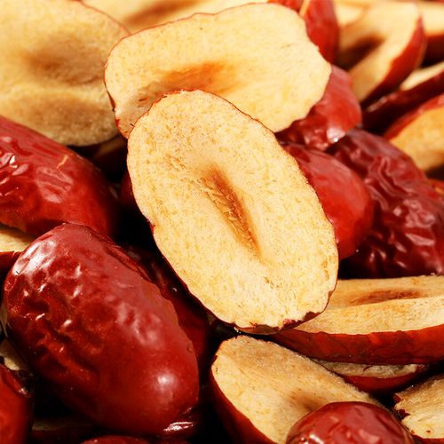 红枣片泡水喝干吃香脆泡茶专用无核免洗新疆特产脆枣红枣干片500g