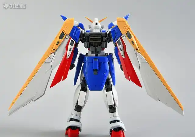78官测万代rg系列飞翼高达