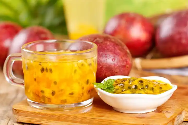 夏日自制饮品之蜂蜜百香果茶