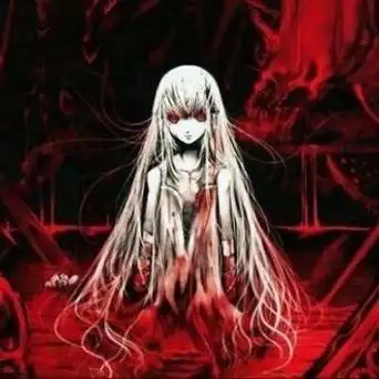 女生动漫二次元流血了卡通头像图片回车桌面