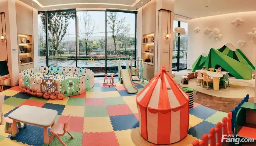 售楼部的儿童玩耍区域.