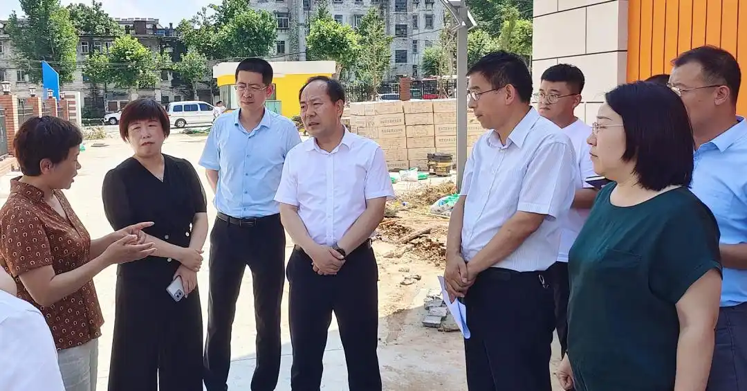 博山区委副书记,区长朱玉友调研半年点评项目及市重