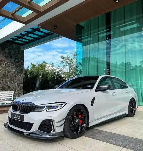 宝马新款3系g20/g28改装外观碳纤维包围套件案例