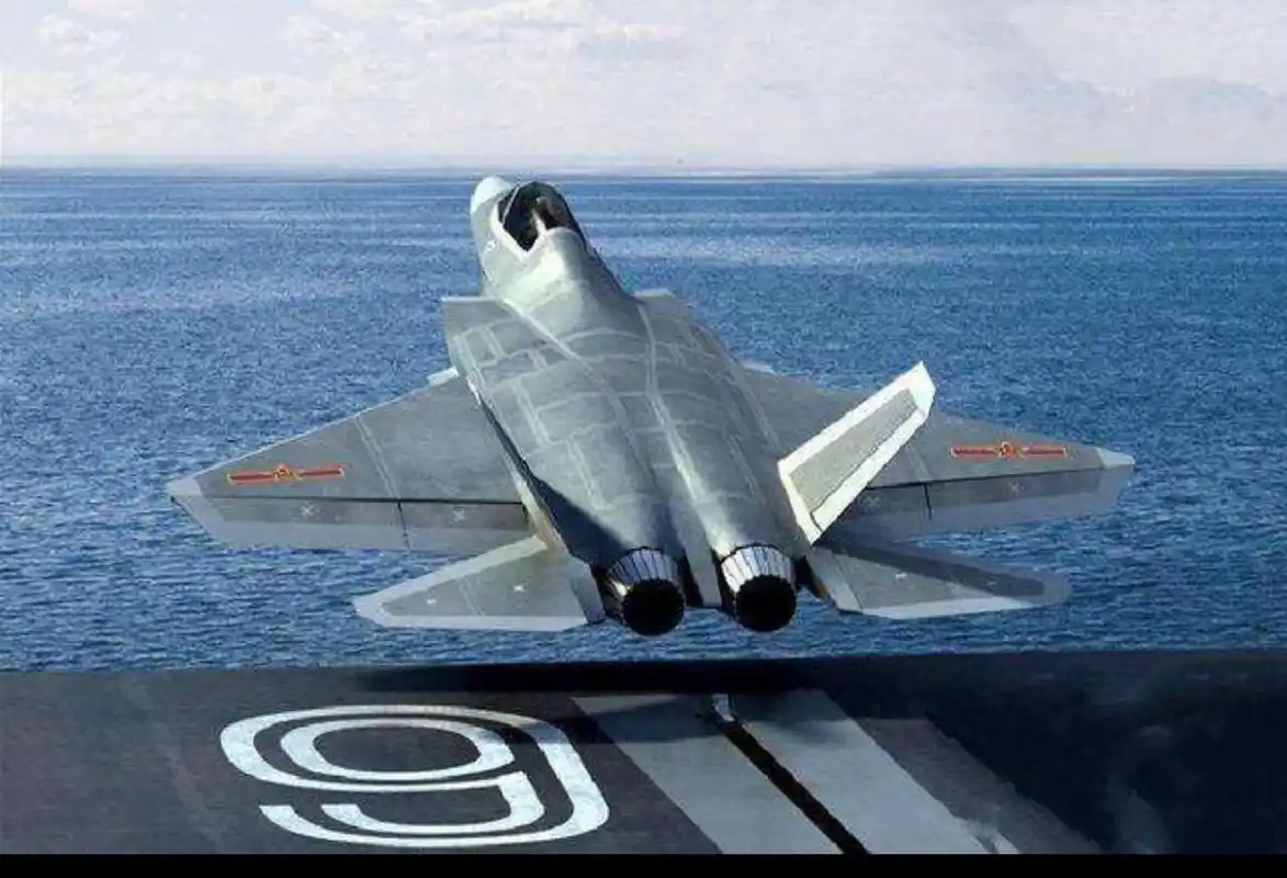 中国歼35战机罕见亮相,其性能连老美的f35都自愧不如!