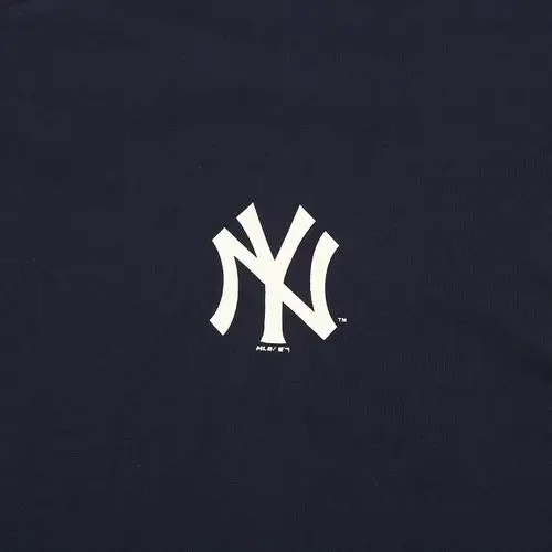 new york yankees logo point basic 宽松短袖t恤