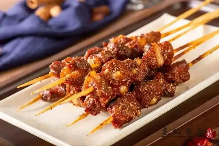 烤排骨串图片