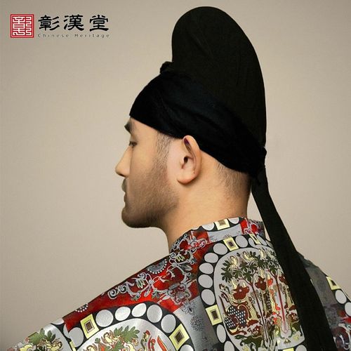 【正品复原款】唐制幞头巾子 复原唐帽唐代汉服冠饰首服 英王踣样