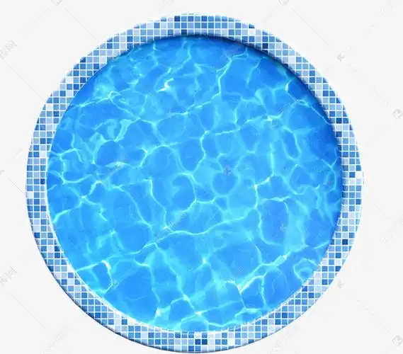 蓝色水池素材图片免费下载-千库网
