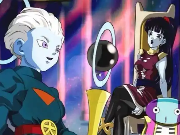 龙珠大神官的老婆登场看肤色就知道是维斯的母亲实力很强大