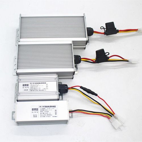 电动车电摩大功率转换器48v60v72v84v96v108120v通用12v20a改装电压