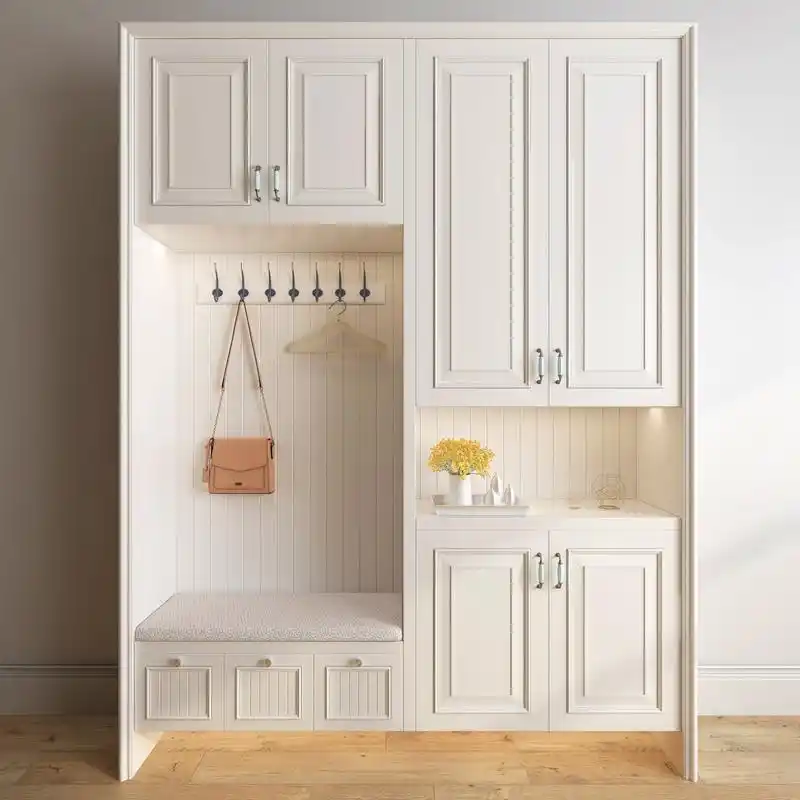 雅腾装修课堂玄关鞋柜怎么设计做到这8点就够了