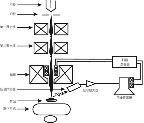 1 扫描电子显微镜的基本原理
