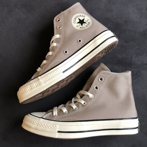 converse匡威1970s梨花灰白色高帮三星标情侣帆布布鞋帆布鞋