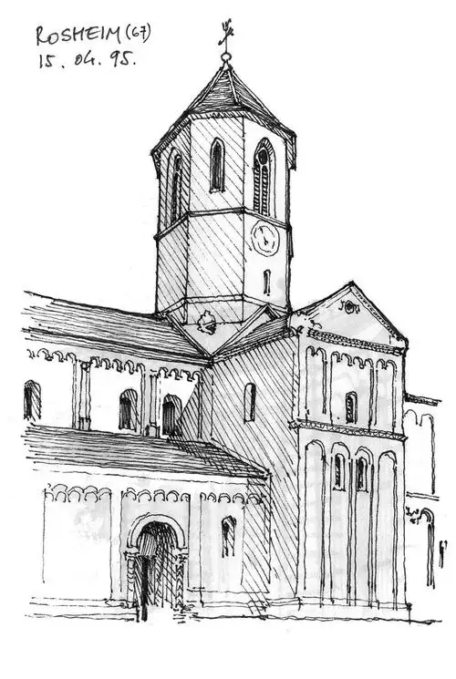 求一些简单的建筑钢笔画,最好是国外建筑,越简单越好~80-100张