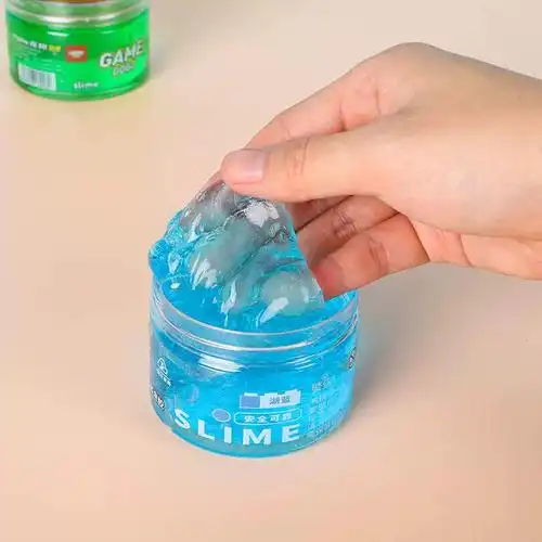 起泡胶彩色史莱姆儿童玩具解压发泄slime水晶泥小孩子趣玩彩泥 - 玩具