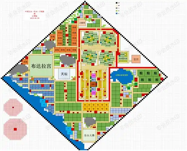 【华夏】布局图 - 模拟帝国布局图纸 - taptap 模拟帝国论坛