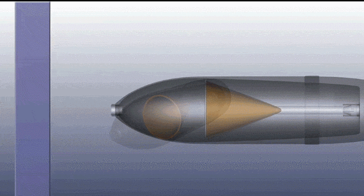 破甲弹的原理就是 用融化的金属热流杀伤乘员 此外,靶板的摆放方式