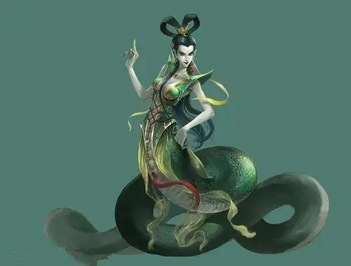 故事:蛇妖吃人被孝子感动,化人身嫁于孝子,贪婪之徒终遭报应