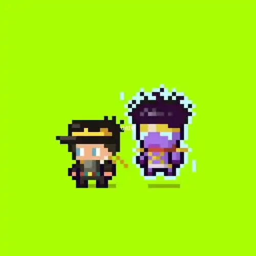 jojo的奇妙冒险  #jojo  #jojo  #像素  #像素画 #像素艺术 #插画