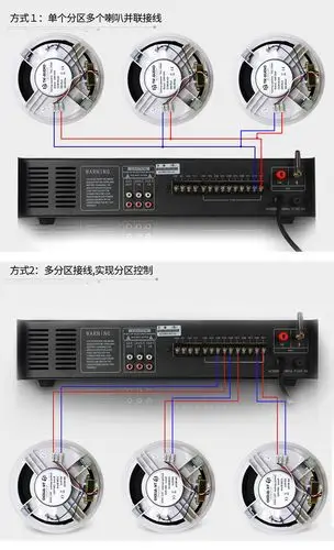 tk-audio/腾高 tkc705/5定压吸顶喇叭套餐音响天花壁挂音箱广播