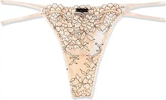 [安普里奥·阿玛尼] 比基尼内裤 0p215 eternal lace thong 女士 米色