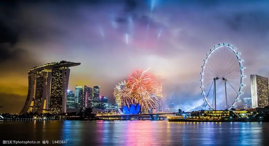 新加坡摩天轮图片